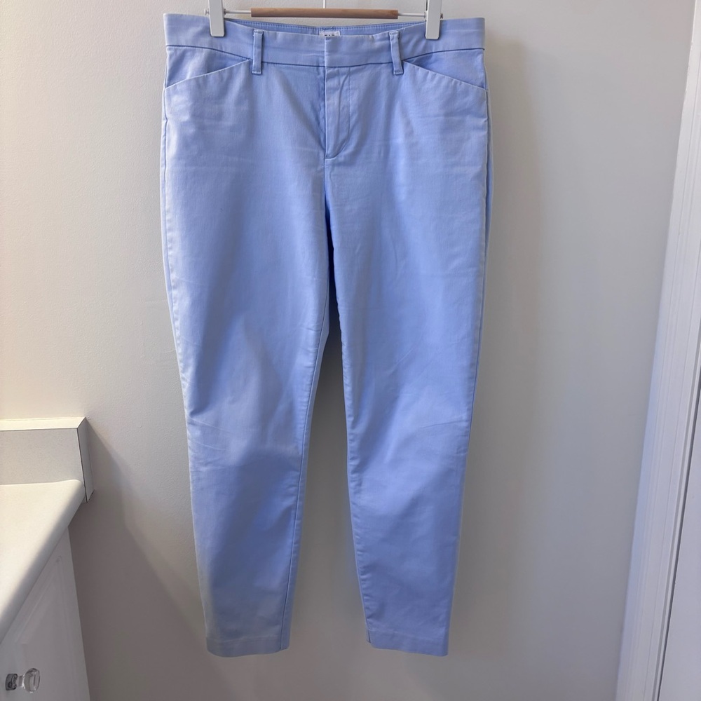GAP Skinny Ankle Khaki, light blue, Sz 8